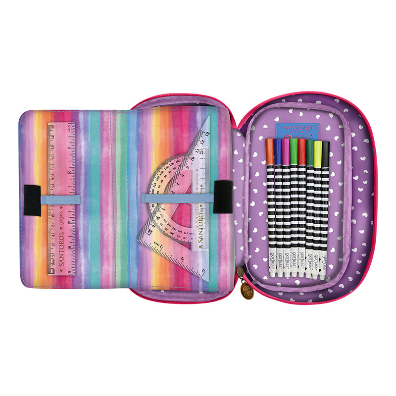 Пълен несесер с 1 отделение Santoro Gorjuss Be Kind To Yourself