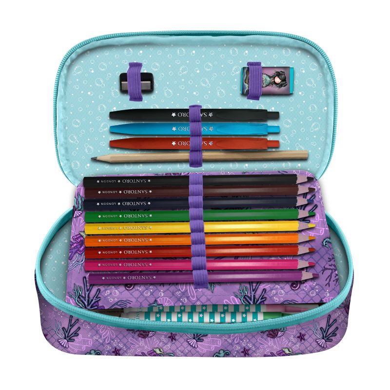 Объл несесер със съдържание Santoro Gorjuss Making Waves - Lost At Sea