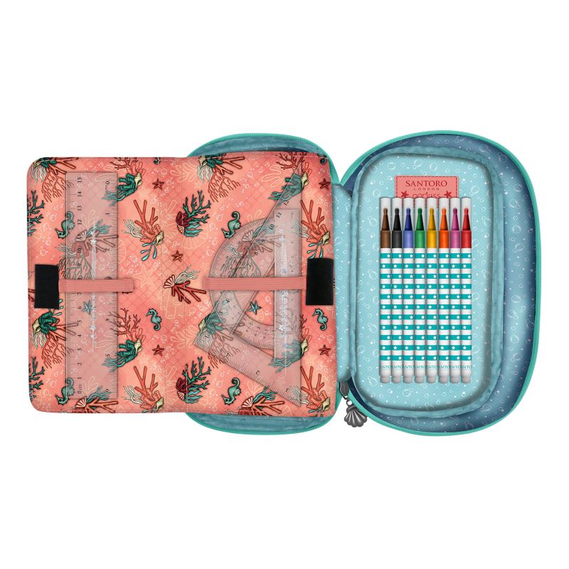 Объл несесер със съдържание Santoro Gorjuss Making Waves - Washed Ashore