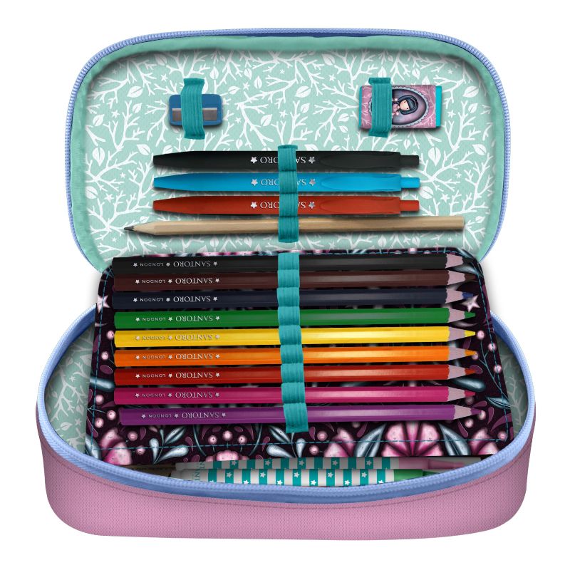 Овален несесер със съдържание Santoro Gorjuss In The Forest - Fairy Dusk