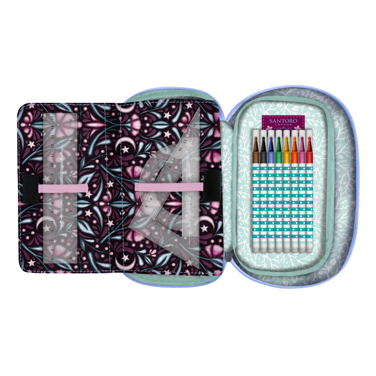 Овален несесер със съдържание Santoro Gorjuss In The Forest - Fairy Dusk