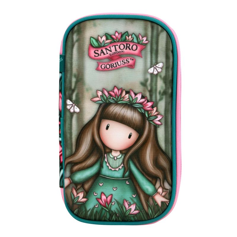 Овален несесер със съдържание Santoro Gorjuss In The Forest - Woodland Wildflower