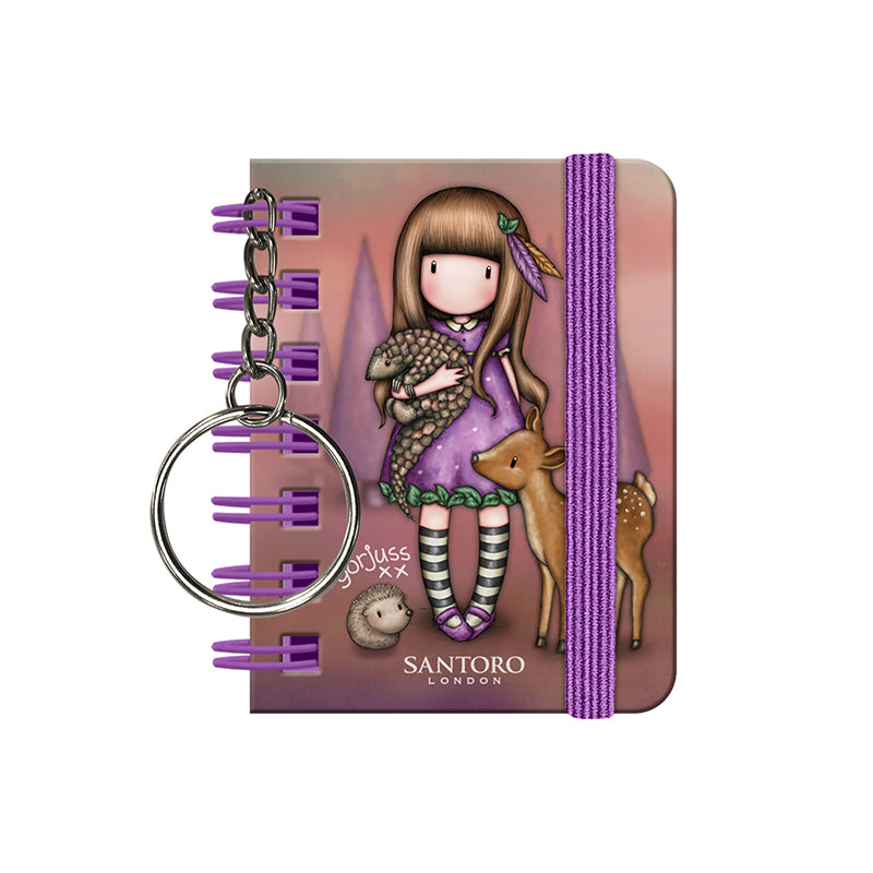 Ключодържател-тефтерче Santoro Gorjuss Be Kind To All Creatures