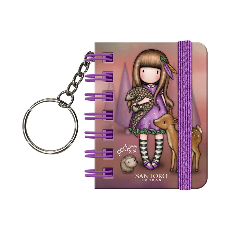 Ключодържател-тефтерче Santoro Gorjuss Be Kind To All Creatures