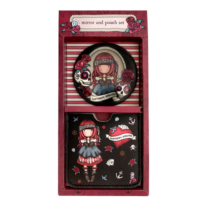 Комплект огледало и кожен калъф Santoro Gorjuss Mary Rose