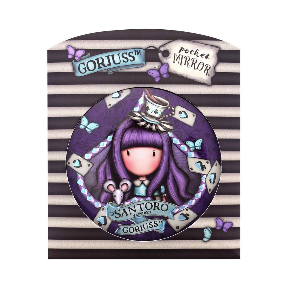Огледало с калъф Santoro Gorjuss Wonderland A Little More Tea