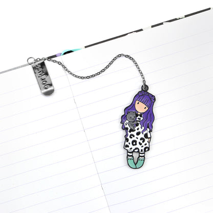 Комплект бележник и разделител за книги Santoro Gorjuss Smitten Kitten