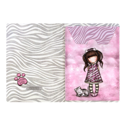 Комплект дневник с аксесоари Santoro Gorjuss Ruby Wild