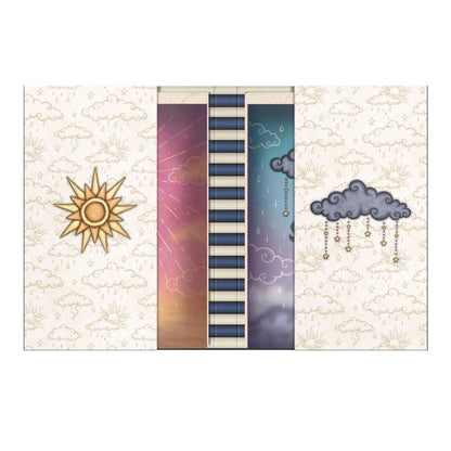 Сет за кореспонденция Santoro Gorjuss Whatever the Weather - Ray of Light