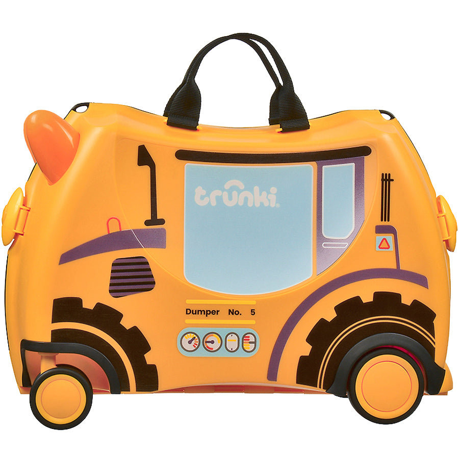 Детски куфар Trunki Doug the Digger Yellow