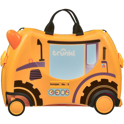 Детски куфар Trunki Doug the Digger Yellow
