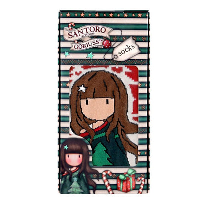 Чорапи в подаръчна кутия Santoro Gorjuss Merry and Bright - Cosy