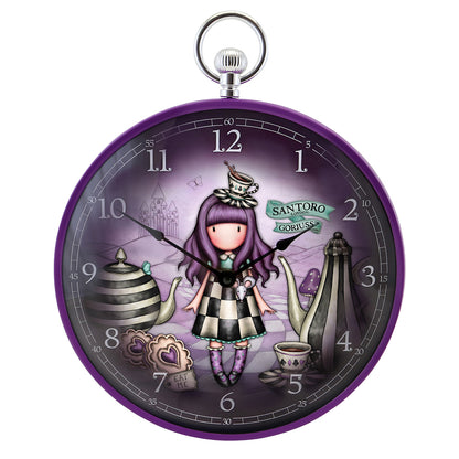 Стенен часовник Santoro Gorjuss A Little More Tea