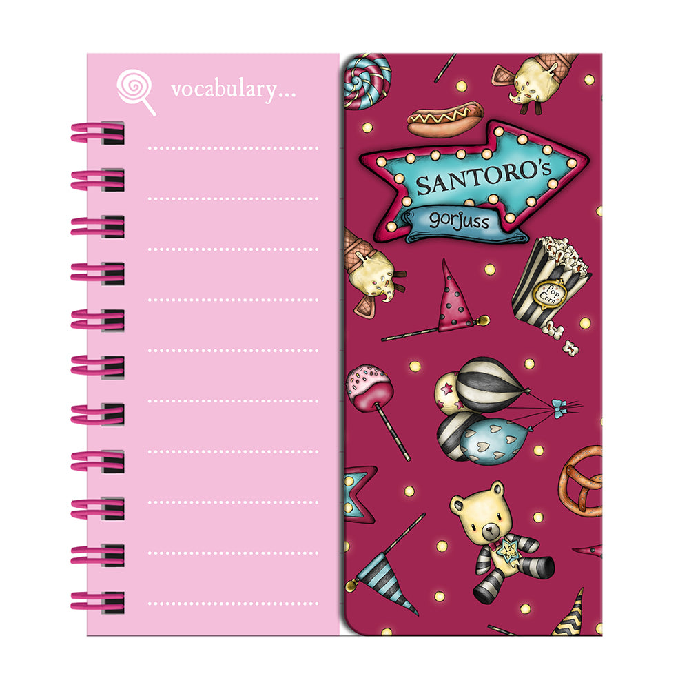 Тетрадка-речник Santoro Gorjuss Fairground Fireworks
