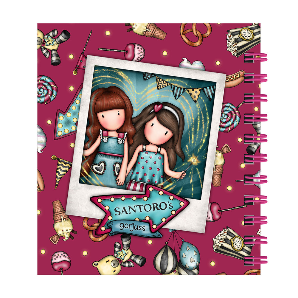 Тетрадка-речник Santoro Gorjuss Fairground Fireworks