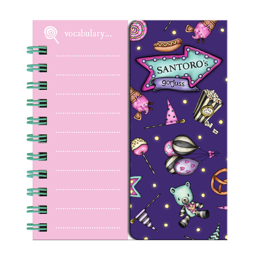 Тетрадка-речник Santoro Gorjuss Fairground Up and Away