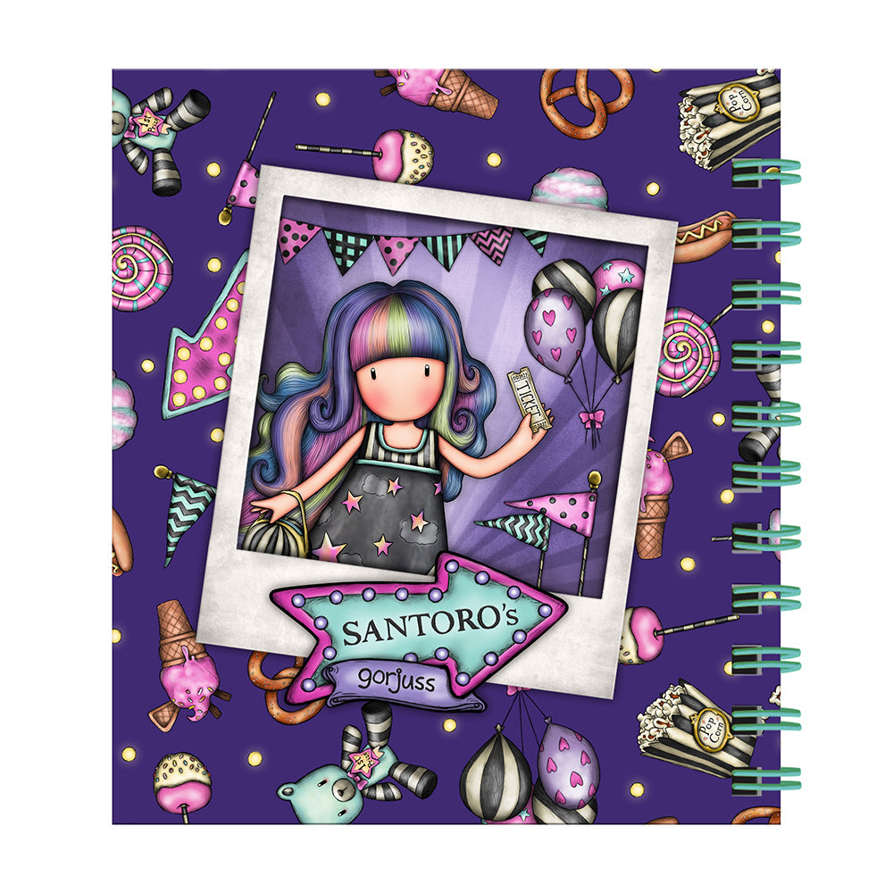 Тетрадка-речник Santoro Gorjuss Fairground Up and Away