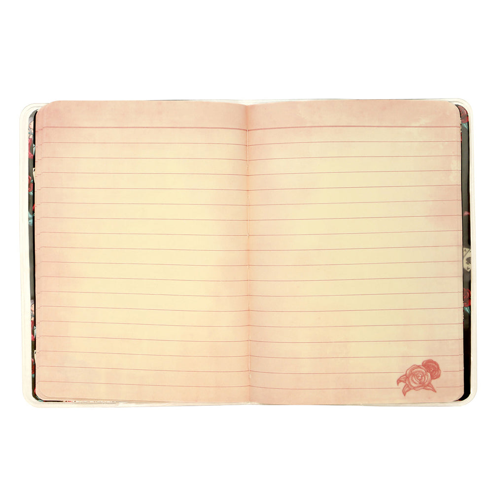 Блестящ тефтер А6 с PVC корици Gorjuss Gorjuss Mary Rose