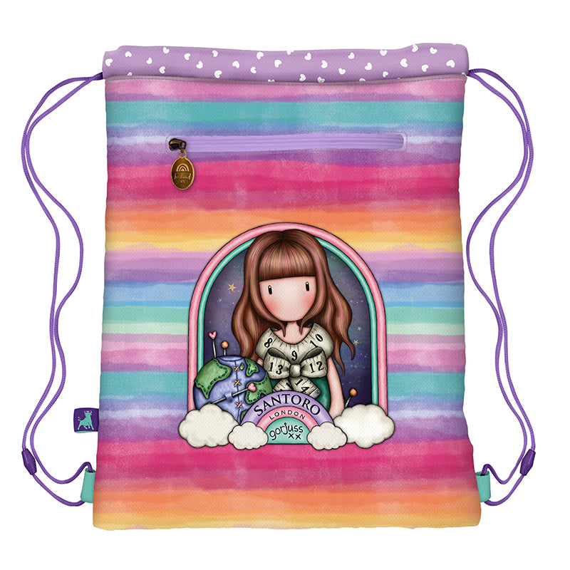 Спортна торба Santoro Gorjuss Be Kind To Our Planet