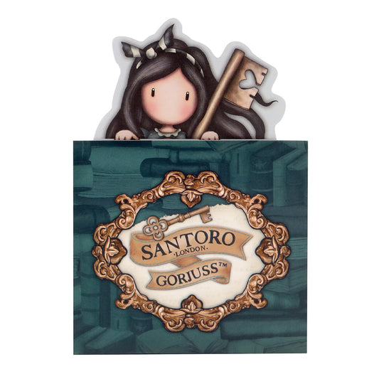 Pop-up мемо бележки Santoro Gorjuss Through The Looking Glass Curiosity
