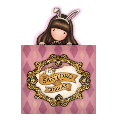 Pop-up мемо бележки Santoro Gorjuss Through The Looking Glass Just One Second