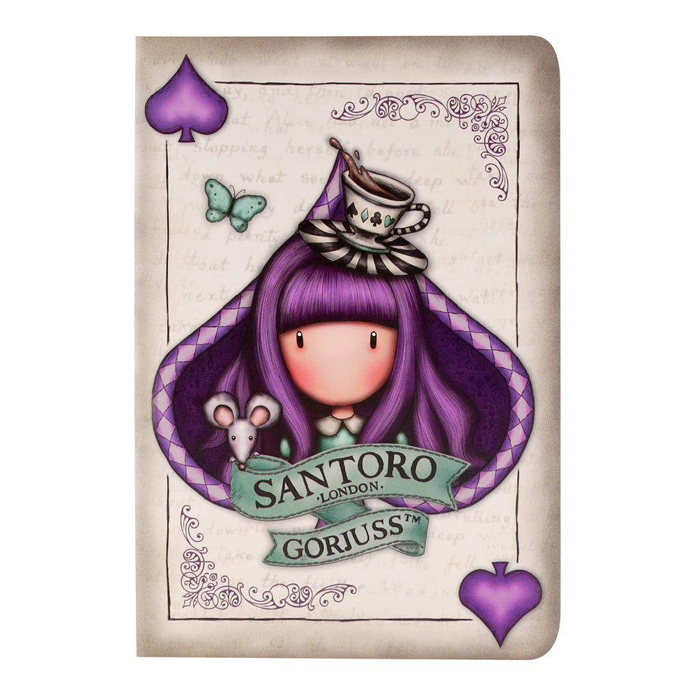 Комплект от 4 тетрадки Santoro Gorjuss Through The Looking Glass