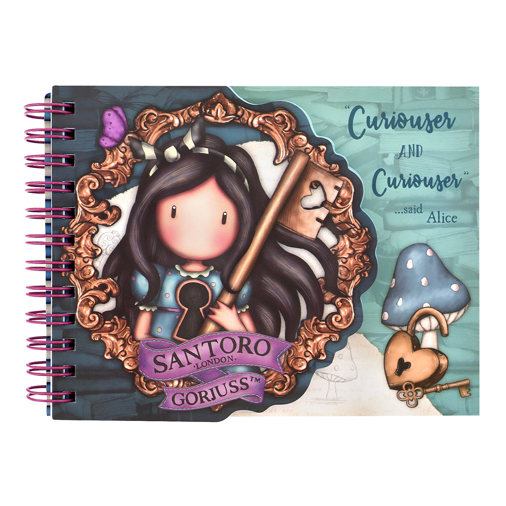 Бележник със спирала Santoro Gorjuss Curiosity