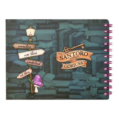 Бележник със спирала Santoro Gorjuss Curiosity