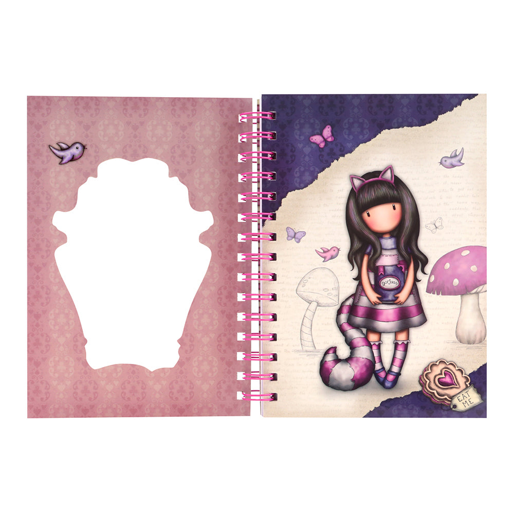 Бележник Santoro Gorjuss Cheshire Cat