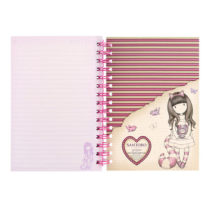 Бележник Santoro Gorjuss Cheshire Cat