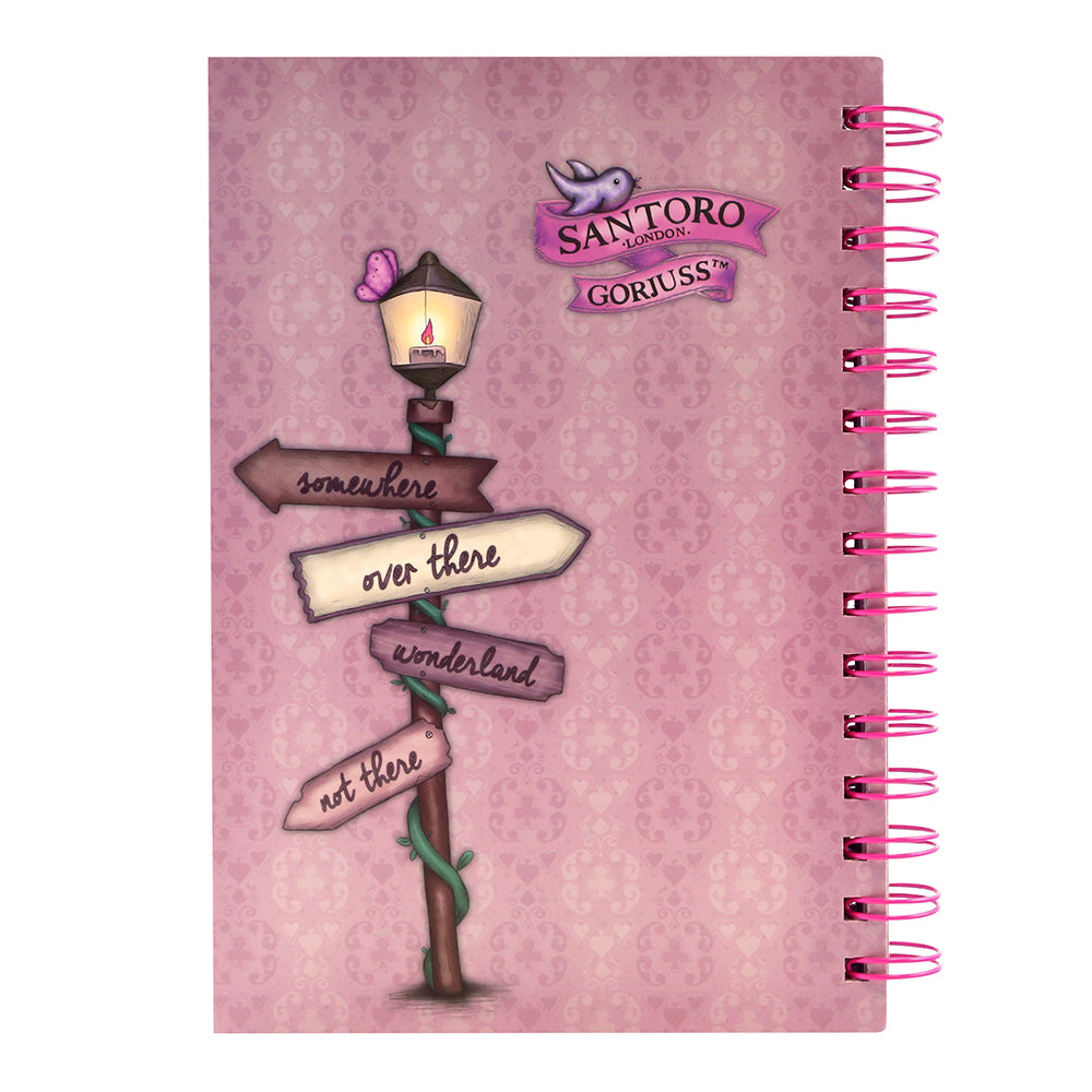 Бележник Santoro Gorjuss Cheshire Cat