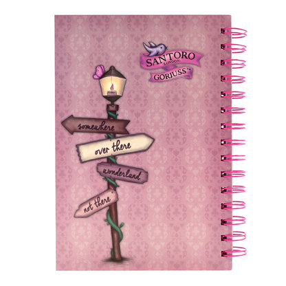 Бележник Santoro Gorjuss Cheshire Cat