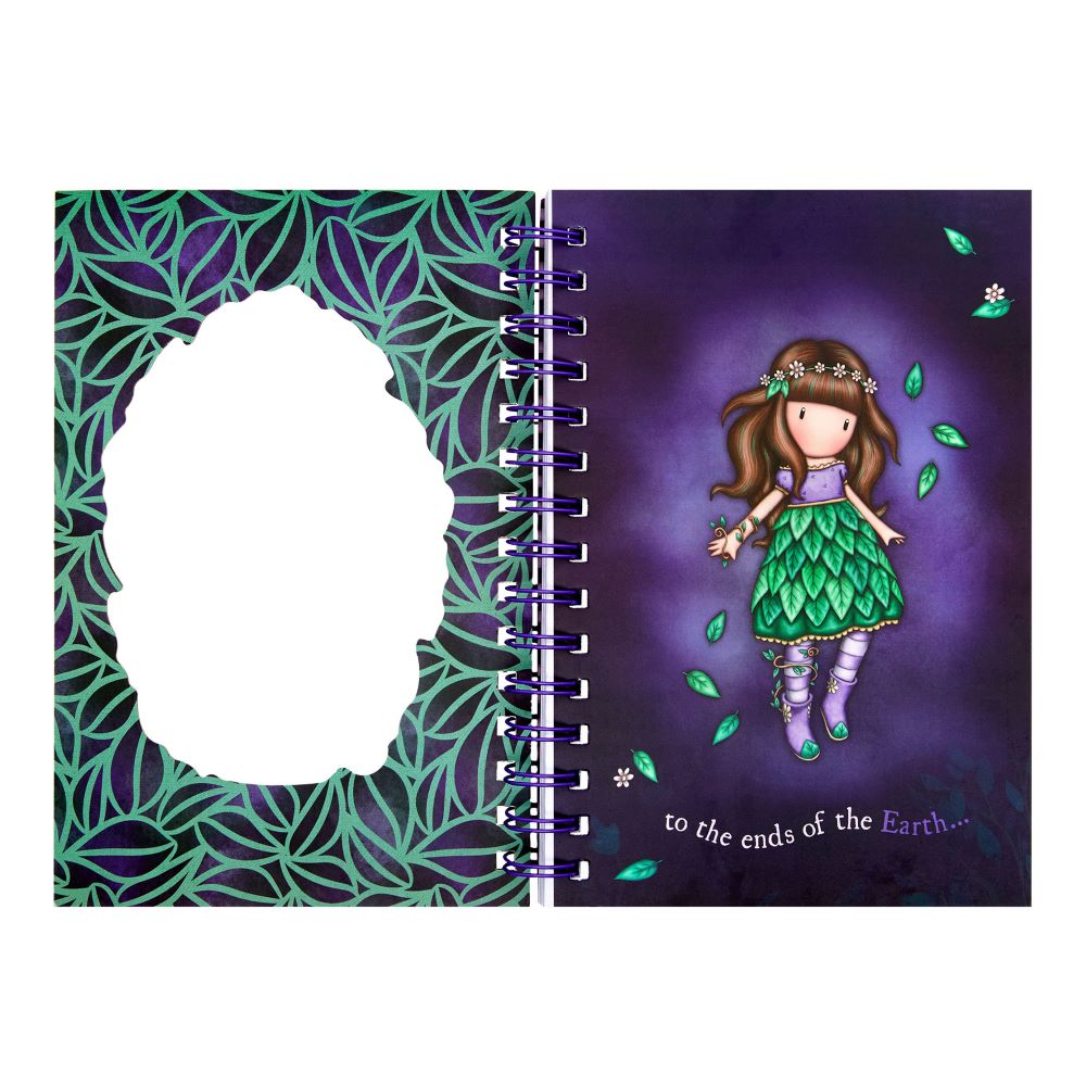 Тетрадка с широки редове Santoro Gorjuss To The Ends Of The Earth