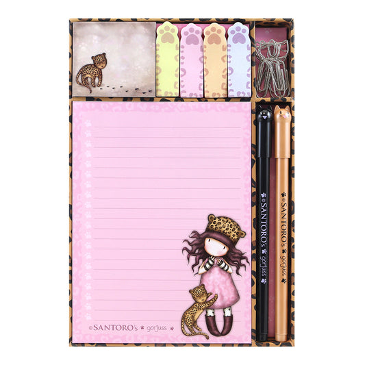 Комплект органайзер за бюро Santoro Gorjuss Purrrrrfect Love