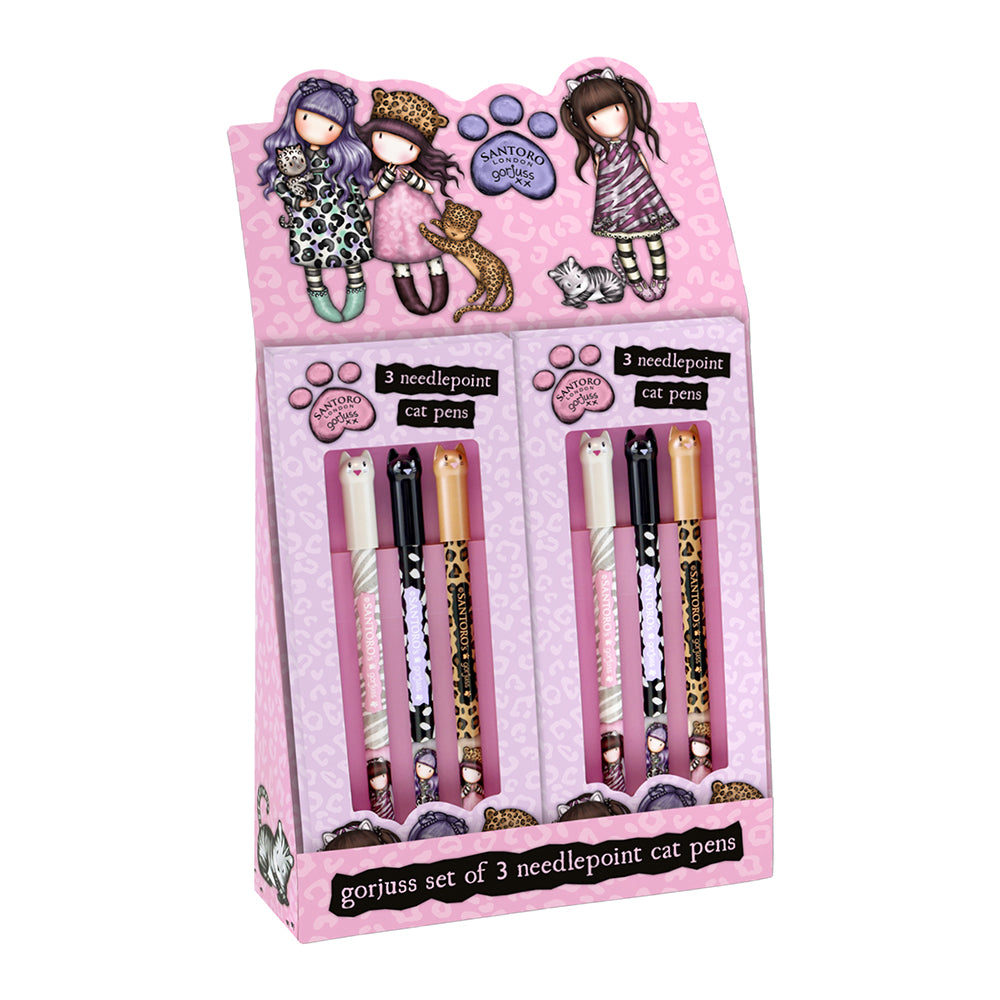 Комплект от 3 химикала с котки Santoro Gorjuss