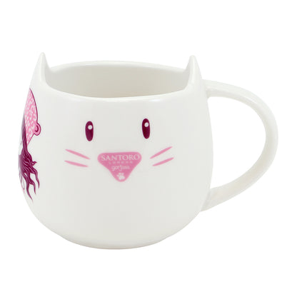 Комплект чаша и подложка за чаша в кутия Santoro Gorjuss Purrrrrfect Love