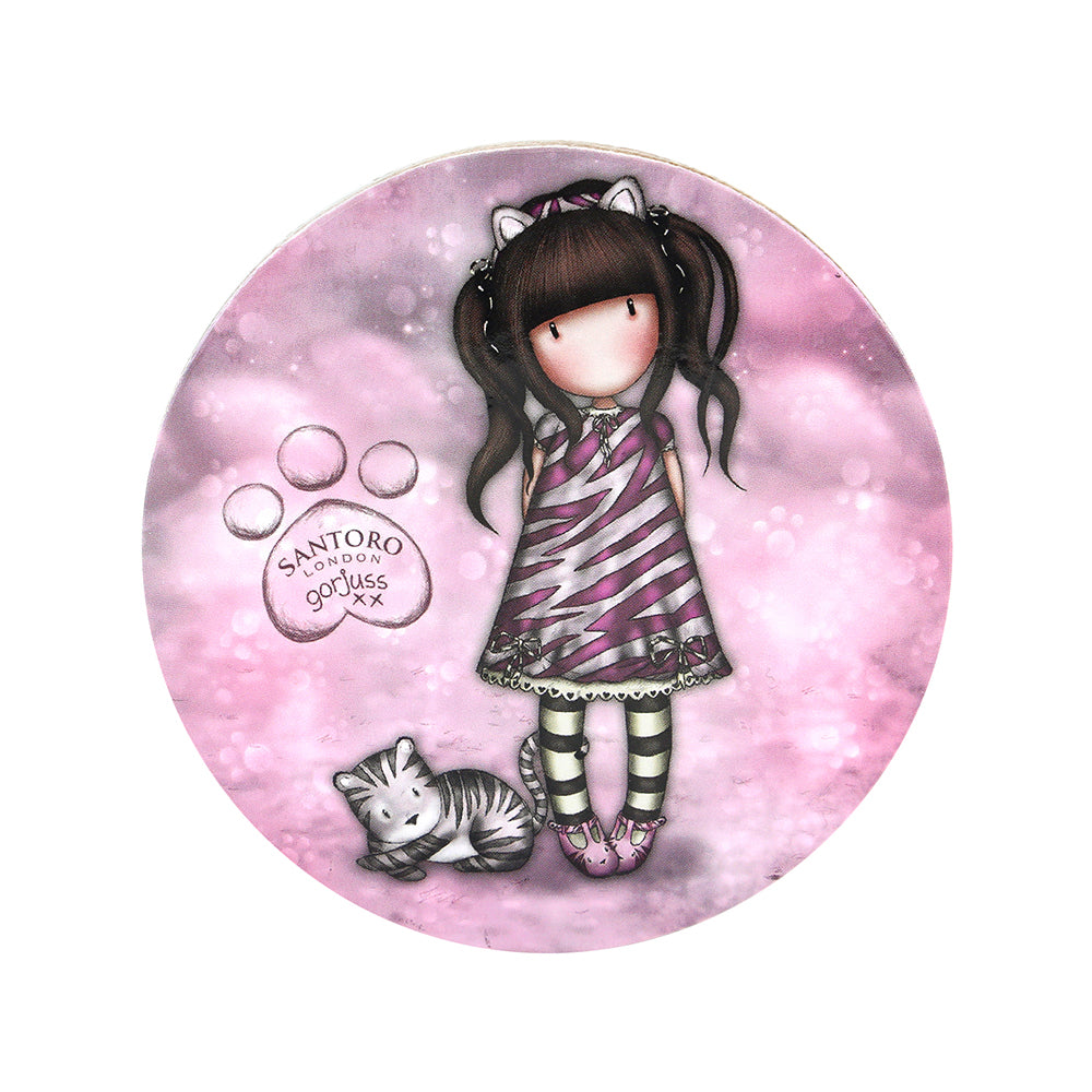 Комплект чаша и подложка за чаша в кутия Santoro Gorjuss Ruby Wild