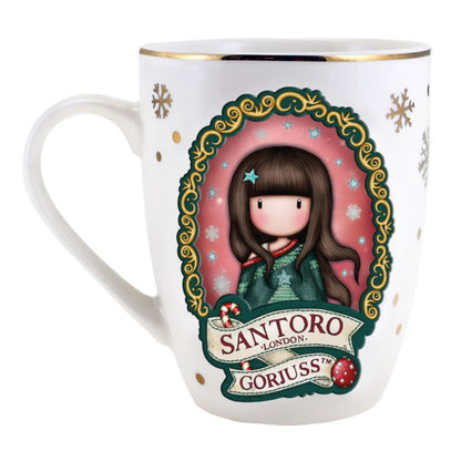 Комплект чаша с подложка Santoro Gorjuss Merry and Bright - Cosy