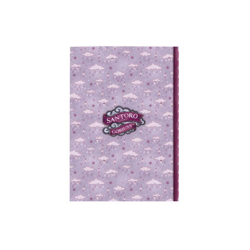 Малка тетрадка Santoro Gorjuss Whatever the Weather - Little Storm Cloud