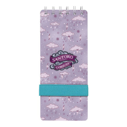 Бележник с химикал Santoro Gorjuss Whatever the Weather - Little Storm Cloud