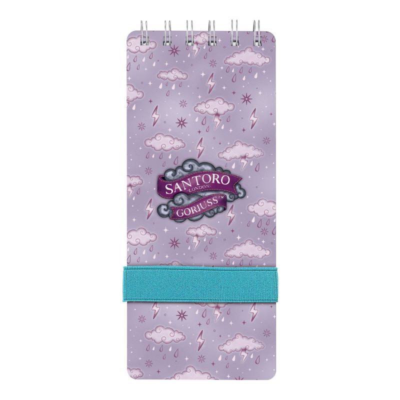 Бележник с химикал Santoro Gorjuss Whatever the Weather - Little Storm Cloud