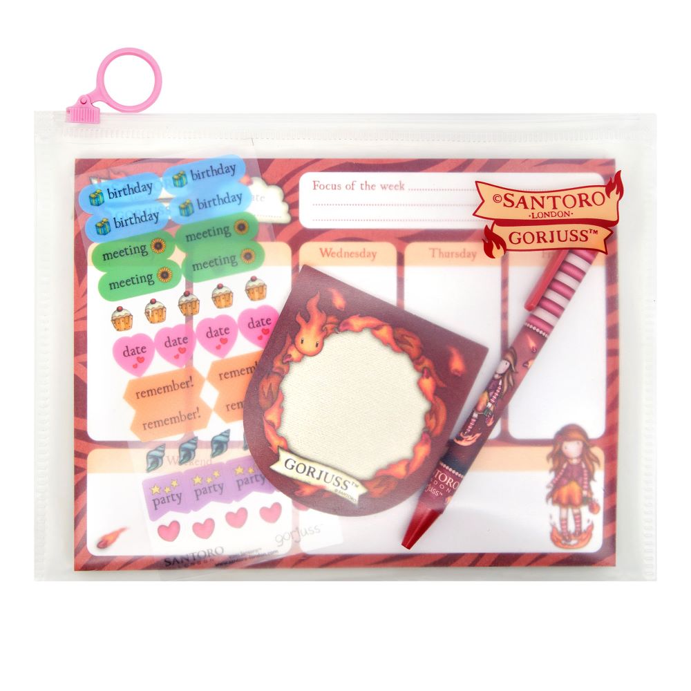 Планер сет Santoro Gorjuss Fire In My Heart