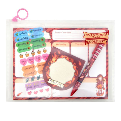 Планер сет Santoro Gorjuss Fire In My Heart