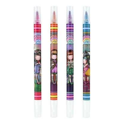 Комплект от 4 променящи цвета си маркера Santoro Gorjuss Be Kind