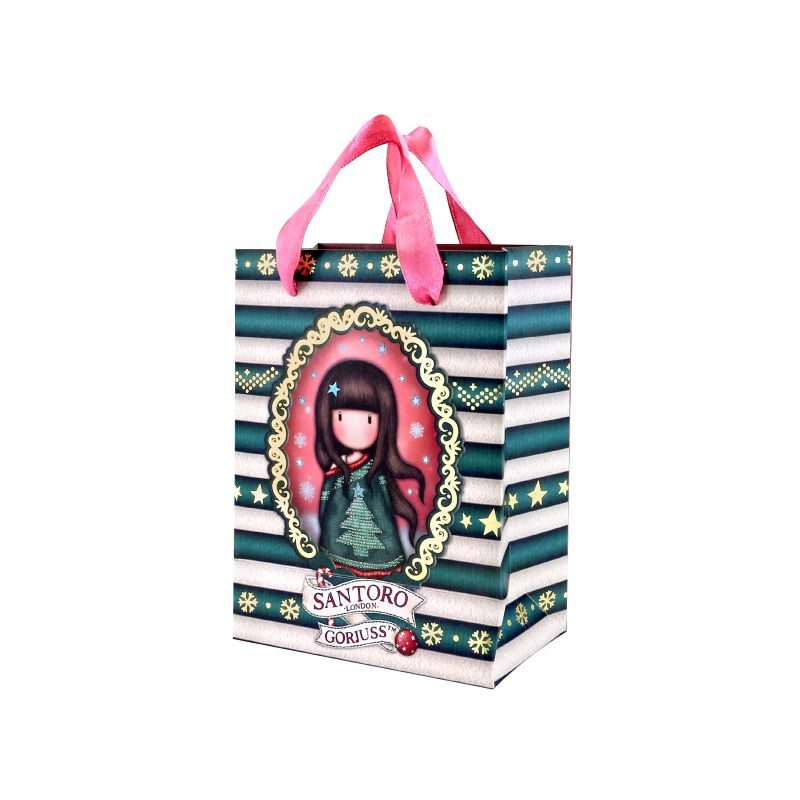 Малка подаръчна торбичка Santoro Gorjuss Merry and Bright - Cosy