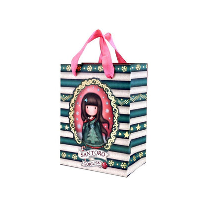 Малка подаръчна торбичка Santoro Gorjuss Merry and Bright - Cosy
