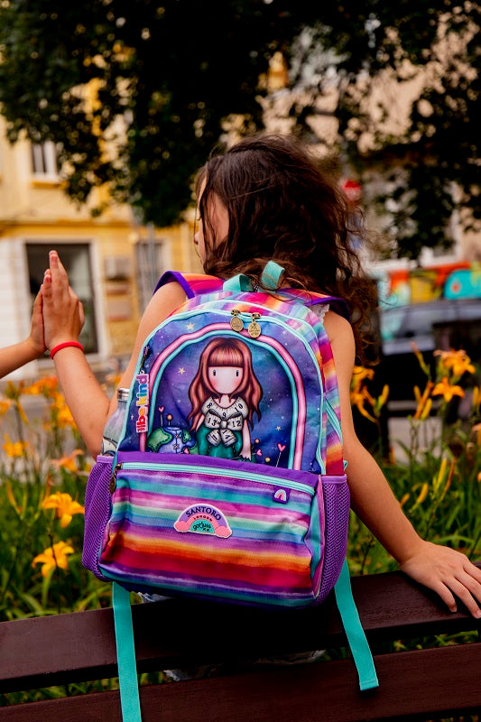 Ученическа раница Santoro Gorjuss Be Kind To Our Planet