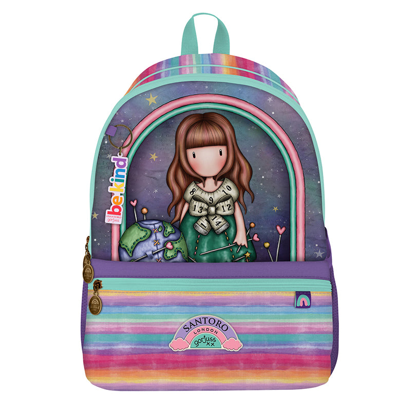 Ученическа раница Santoro Gorjuss Be Kind To Our Planet