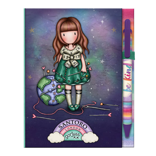 Планер с аксесоари Santoro Gorjuss Be Kind To Our Planet