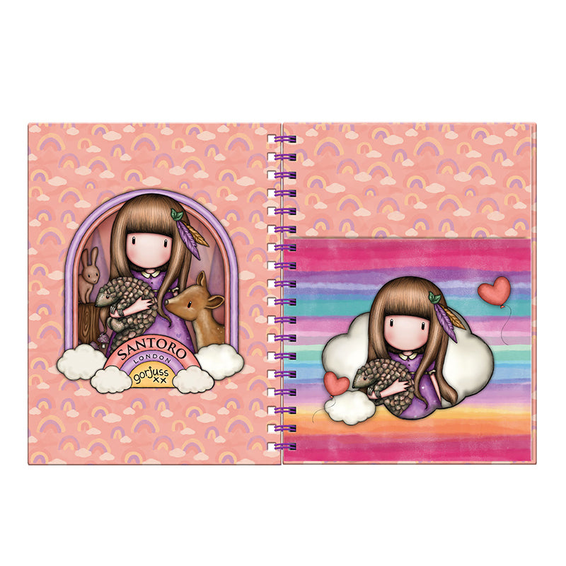 Тетрадка с пособия Santoro Gorjuss Be Kind To All Creatures